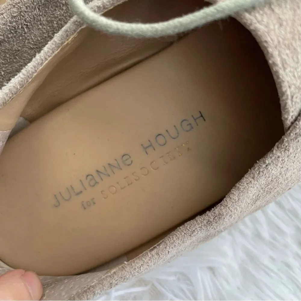 JULIANNE HOUGH FOR SOLE SOCIETY Freida Suede Lace‎ up sneakers sizE 9B / 39